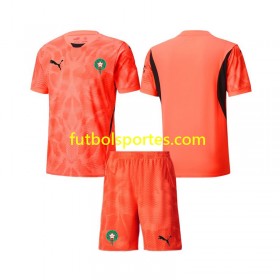 Camiseta Marruecos Portero Niño Primera Equipación 2024
